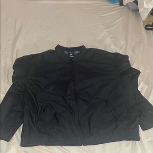 Chaps Est 1978 Black Bomber Jacket